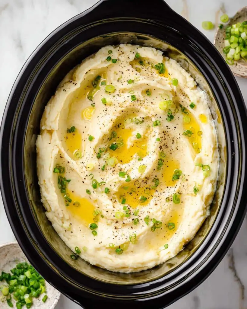 Slow Cooker Mashed Potatoes Recipe