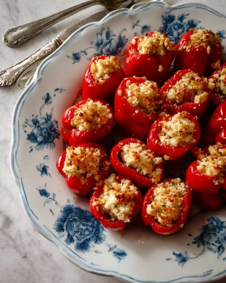 Goat Cheese Stuffed Peppadews Recipe