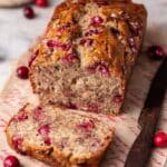 Moist Cranberry Banana Bread Recipe