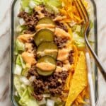 Salad with High-Protein Burger Sauce Recipe