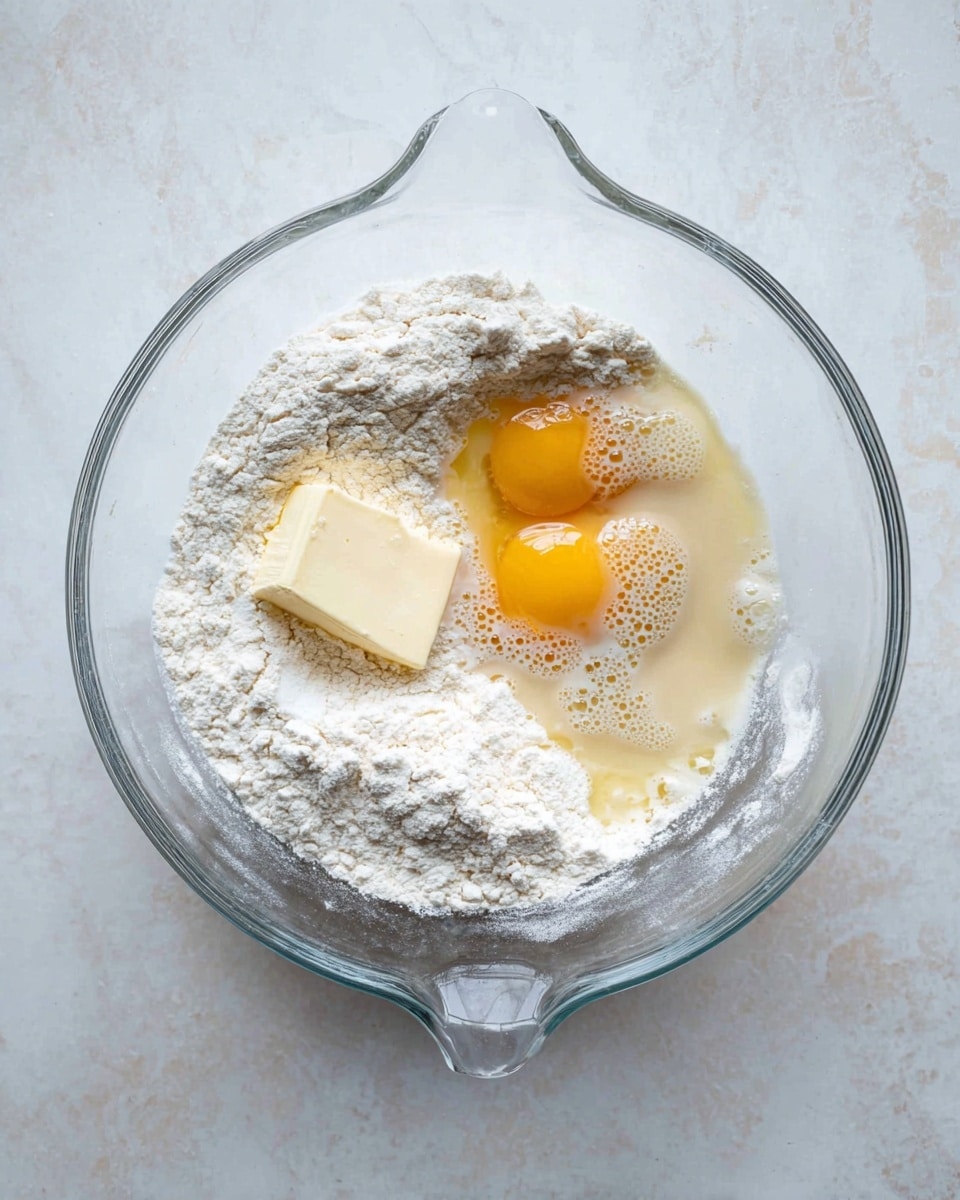 A large loaf of braided bread with a golden-brown crust rests on a round metal cooling rack. The bread has multiple thick, smooth strands woven together, creating a pattern of rounded, slightly puffed sections with a light dusting of flour on top. The texture of the bread looks soft with a lightly baked surface, highlighting the gentle curves and creases of the braids. This entire setup is placed on a white marbled textured surface. photo taken with an iphone --ar 4:5 --v 7