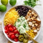 Mexican Chicken Salad with Cilantro Lime Dressing Recipe