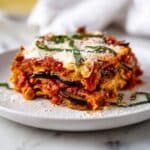 Cheesy Layered Eggplant Parmesan Recipe