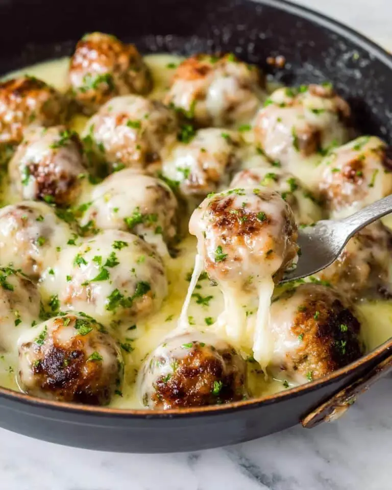 French Onion Chicken Meatballs (Low Carb) Recipe