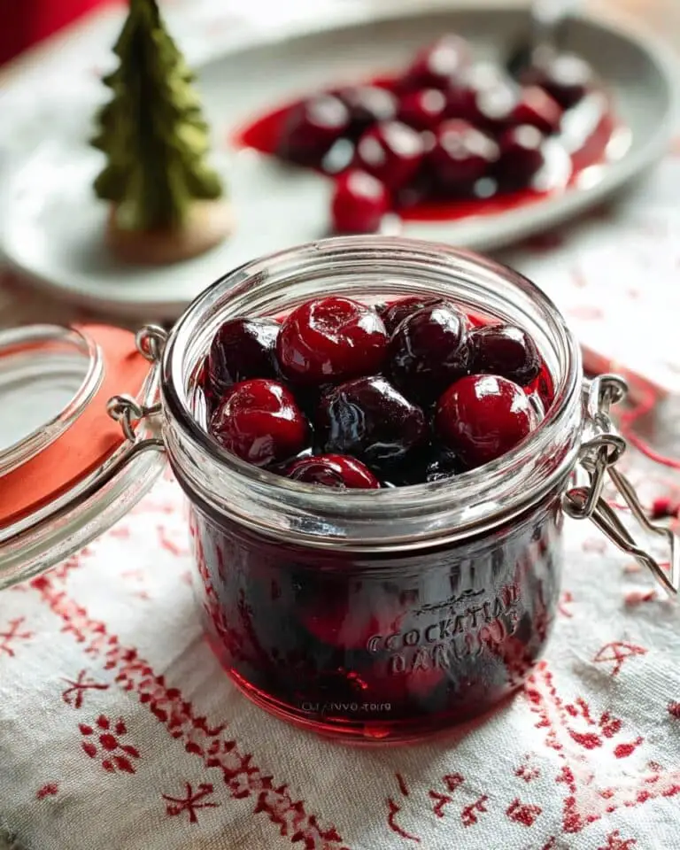 Homemade Bourbon-Infused Cocktail Cherries Recipe