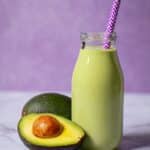 3 Ingredient Avocado Smoothie Without Banana Recipe