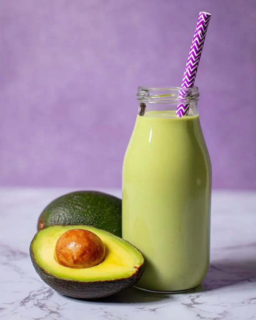 3 Ingredient Avocado Smoothie Without Banana Recipe