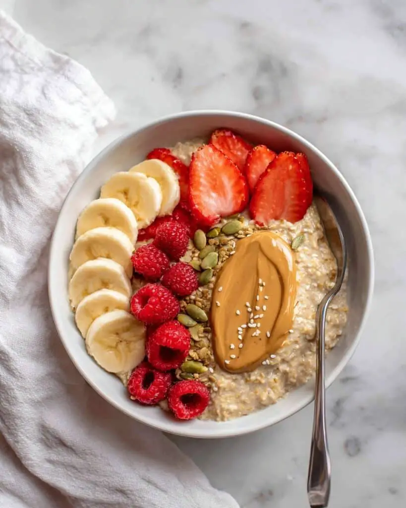 Protein Oatmeal Porridge with Eggs Recipe