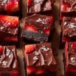 Chocolate Covered Strawberry Brownies Recipe