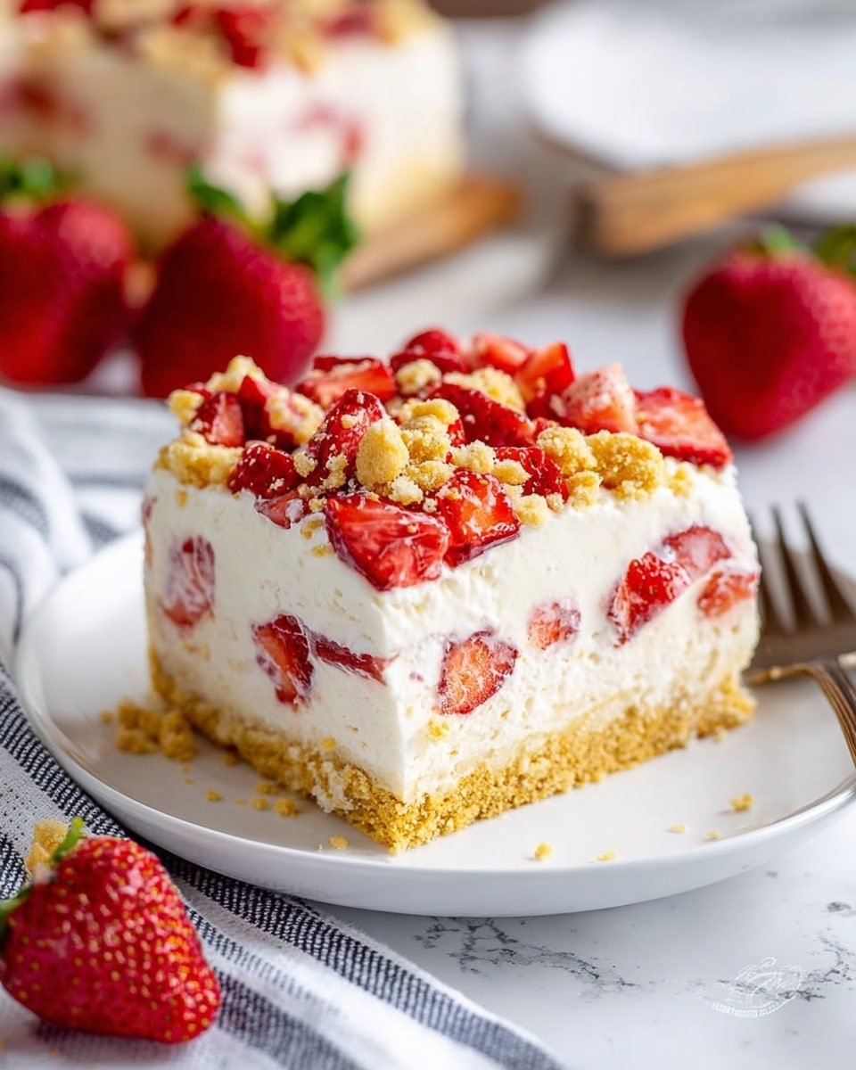 Oreo Strawberry Ice Cream Bars Recipe