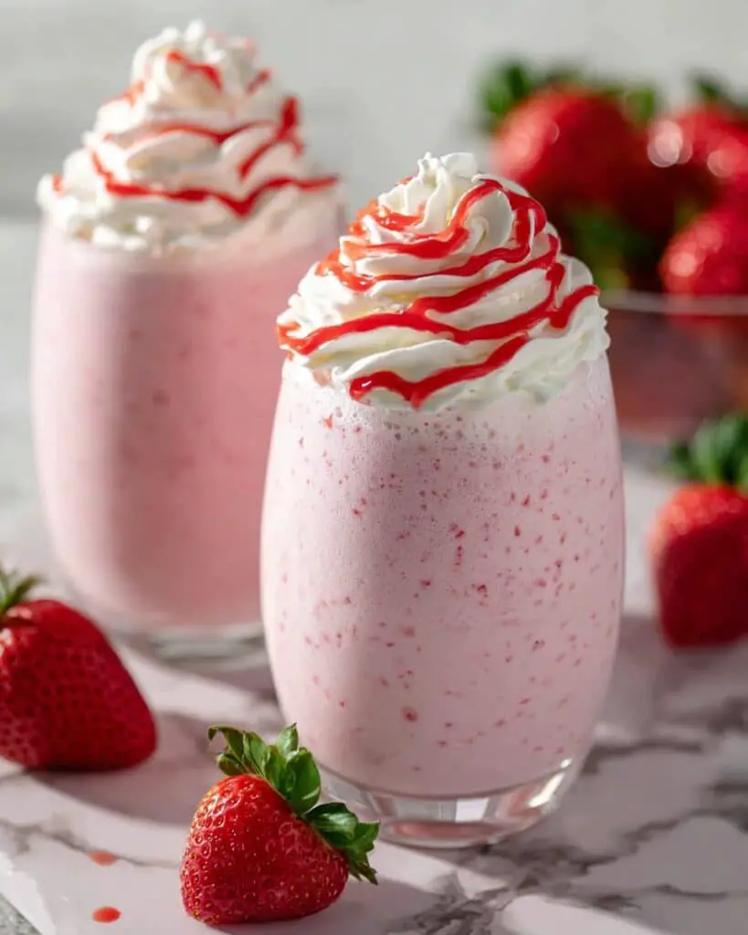 Starbucks-style Strawberry Frappuccino Recipe