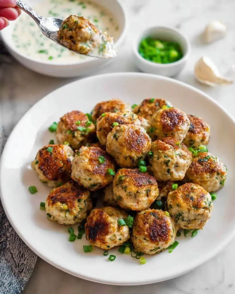 Fresh Zucchini and Chicken Fritters Recipe