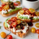 Sweet and Savory Cottage Cheese Toast Recipe