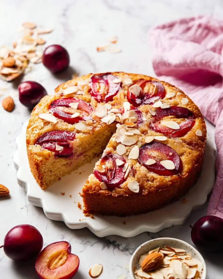 Plum and Almond Cake Recipe