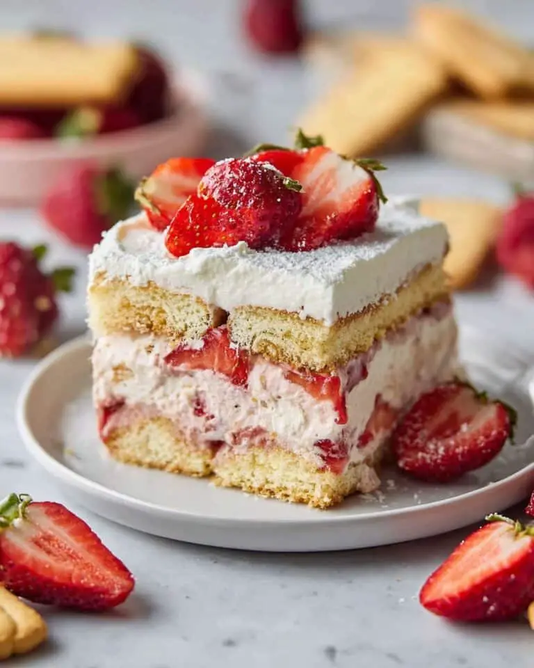 Strawberry Shortcake Tiramisu Recipe