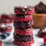 3-Ingredient Frozen Chocolate Berry Bites Recipe