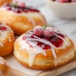 Orange Cranberry Cheesecake Brioche Buns Recipe