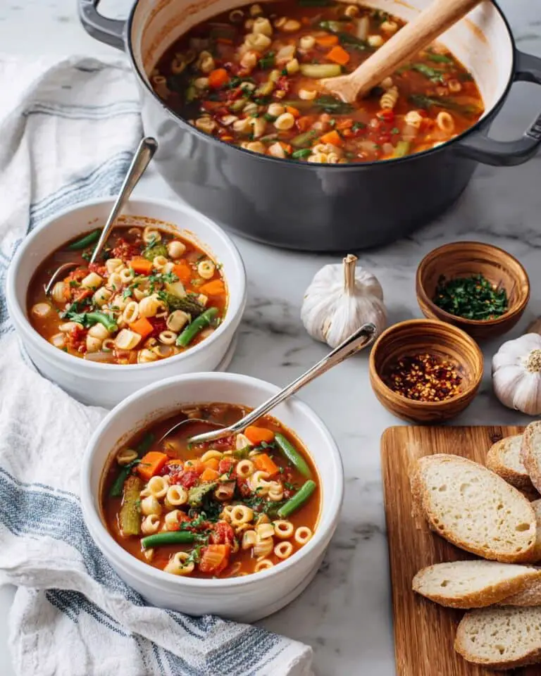 Hearty 30-Minute Minestrone Soup Recipe