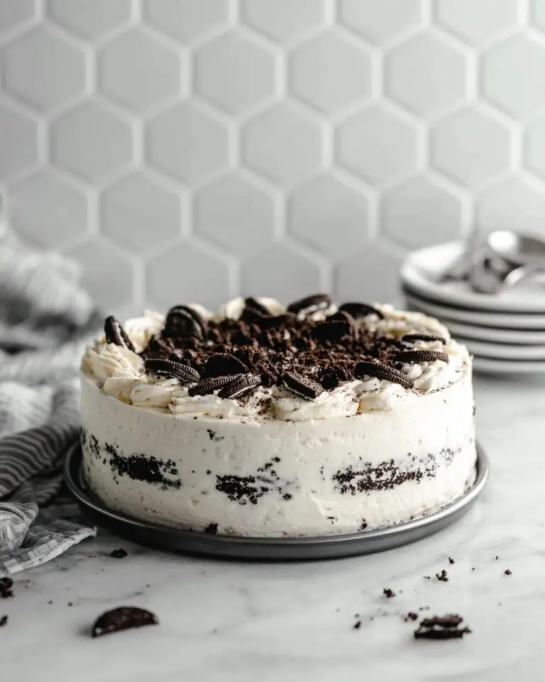 4 Ingredient Easy Oreo Icebox Cake Recipe