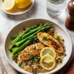 One Pan Chicken Piccata with Rice Recipe