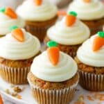 Carrot Cake Cupcakes Recipe