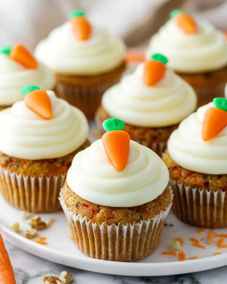 Carrot Cake Cupcakes Recipe