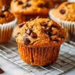 Chocolate Chip Pumpkin Muffins Recipe
