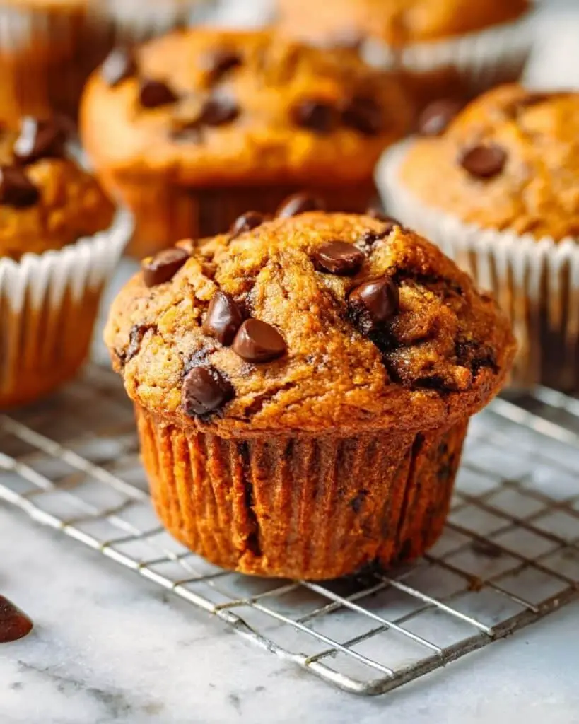 Chocolate Chip Pumpkin Muffins Recipe