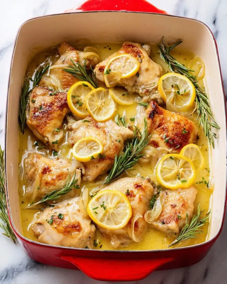 Lemon Rosemary Chicken Thighs Recipe