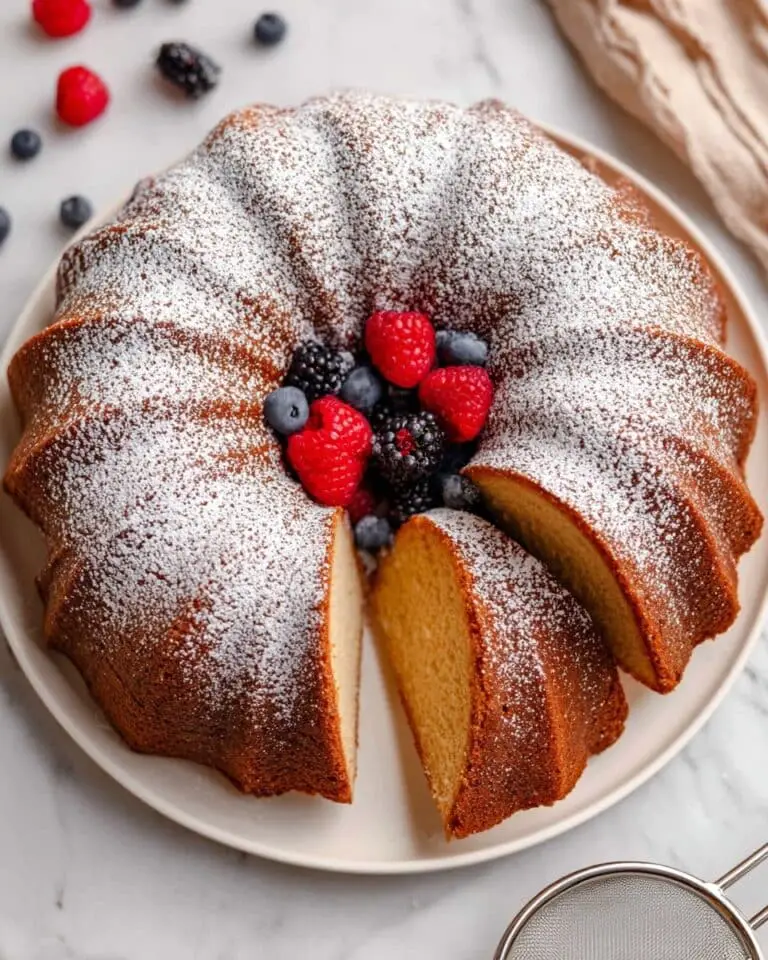 Buttermilk Pound Cake Recipe