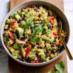 Black Bean Quinoa Salad with Chipotle Vinaigrette Recipe