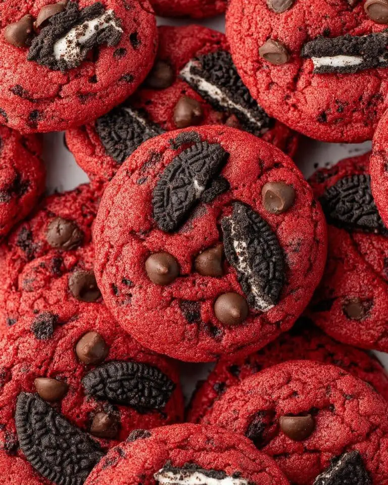 Oreo Red Velvet Cookies Recipe