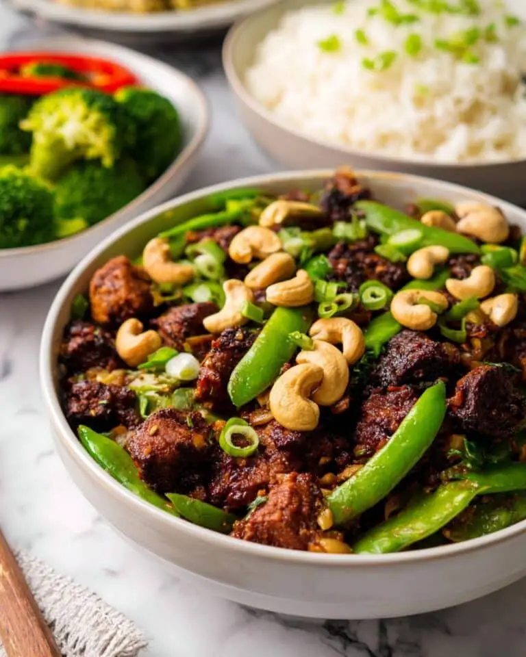 Slow Cooker Cashew Chicken Recipe