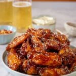 Crispy Baked Orange Chicken Wings Recipe