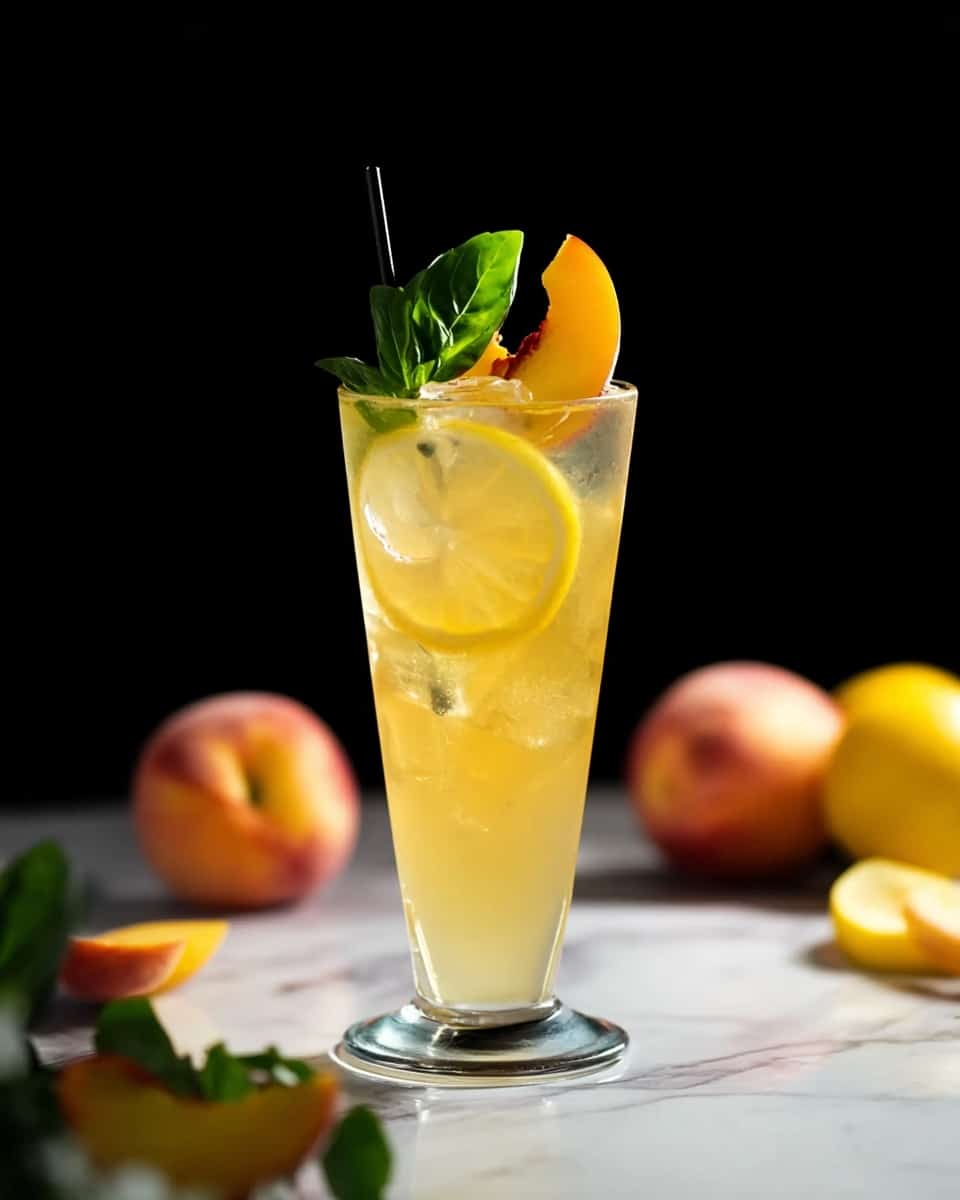 Peach Green Tea Lemonade Recipe