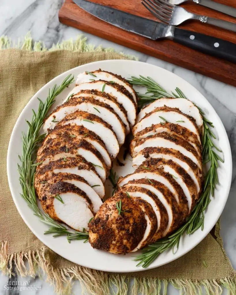 Turkey Tenderloin Roast with Balsamic and Italian Seasoning Recipe