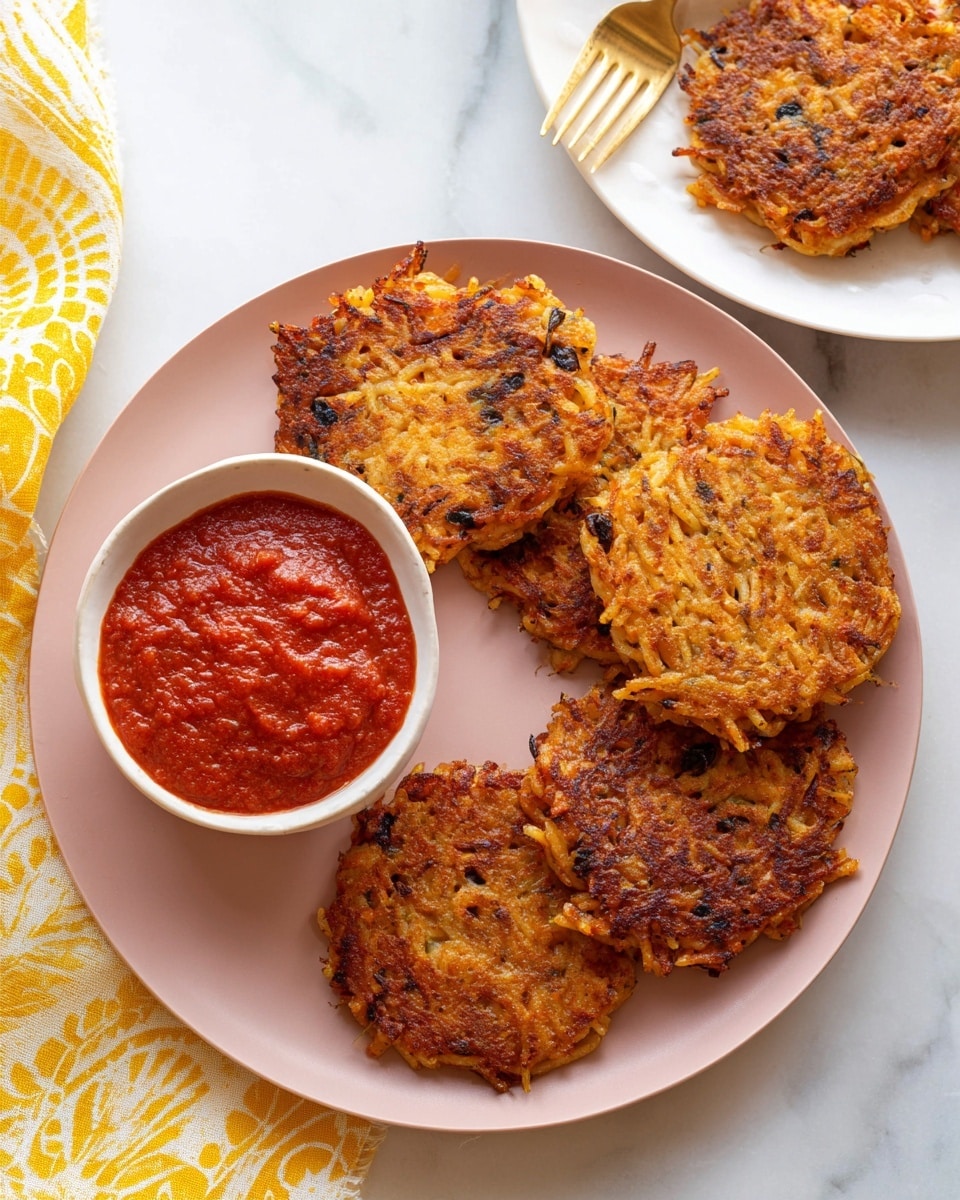 Spaghetti Cakes with Capers and Olives Recipe