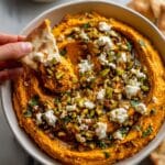 Roasted Garlic Tahini Carrot Dip Recipe