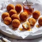 Fried Goat Cheese Balls with Hot Honey Recipe