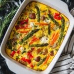 Roasted Veggie Breakfast Casserole Recipe