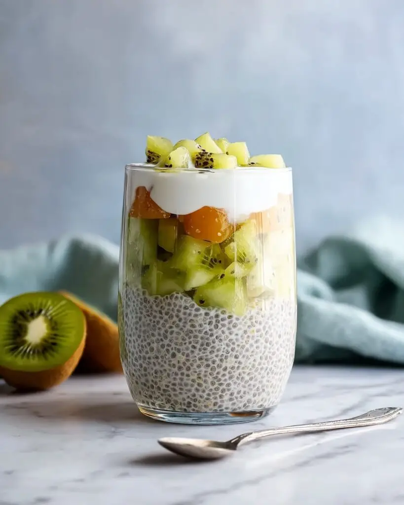 Kiwi and Chia Seed Pudding Recipe