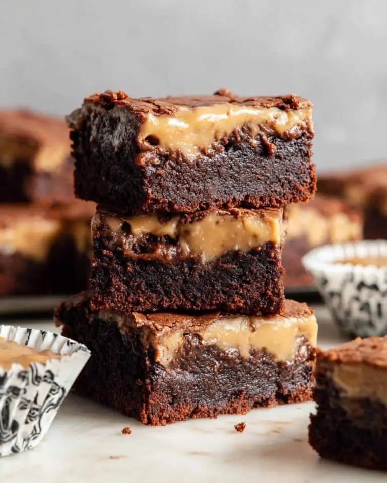 Chocolate Peanut Butter Swirl Brownies Recipe