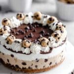 Chocolate Chip Cookie Dough Ice Cream Cake Recipe