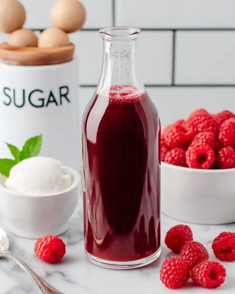 Homemade Raspberry Syrup Recipe