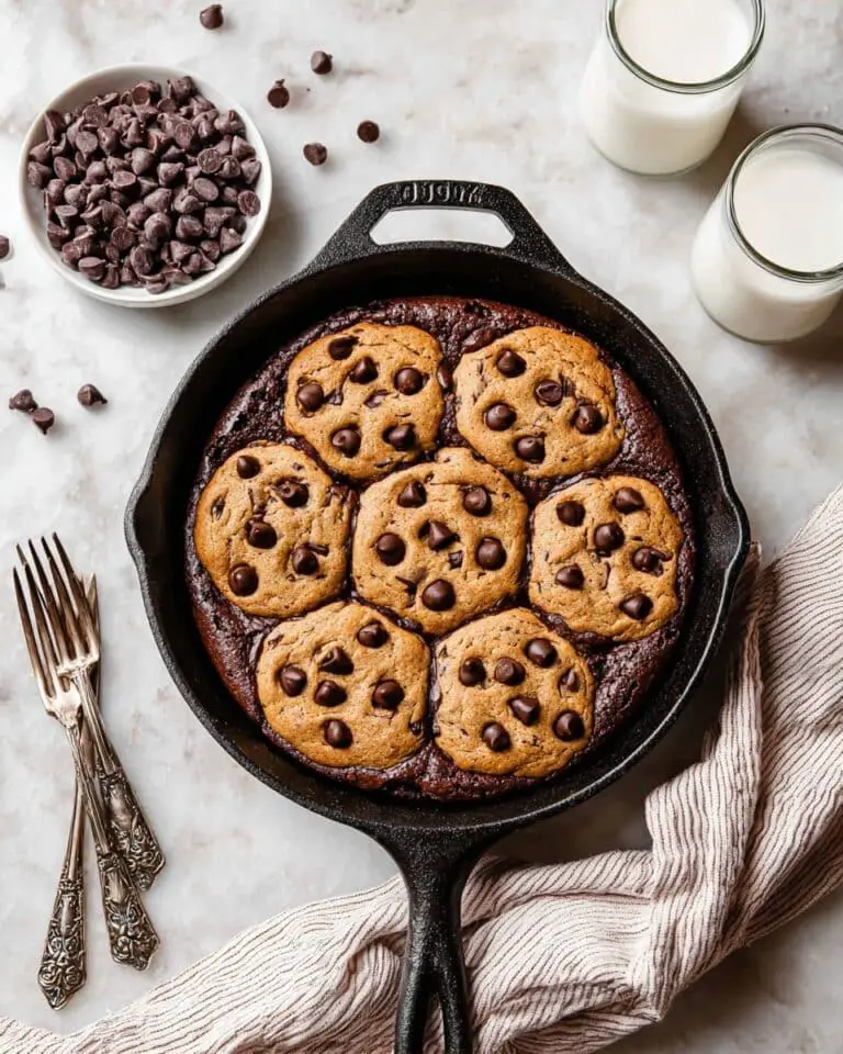 Skillet Brookies Recipe