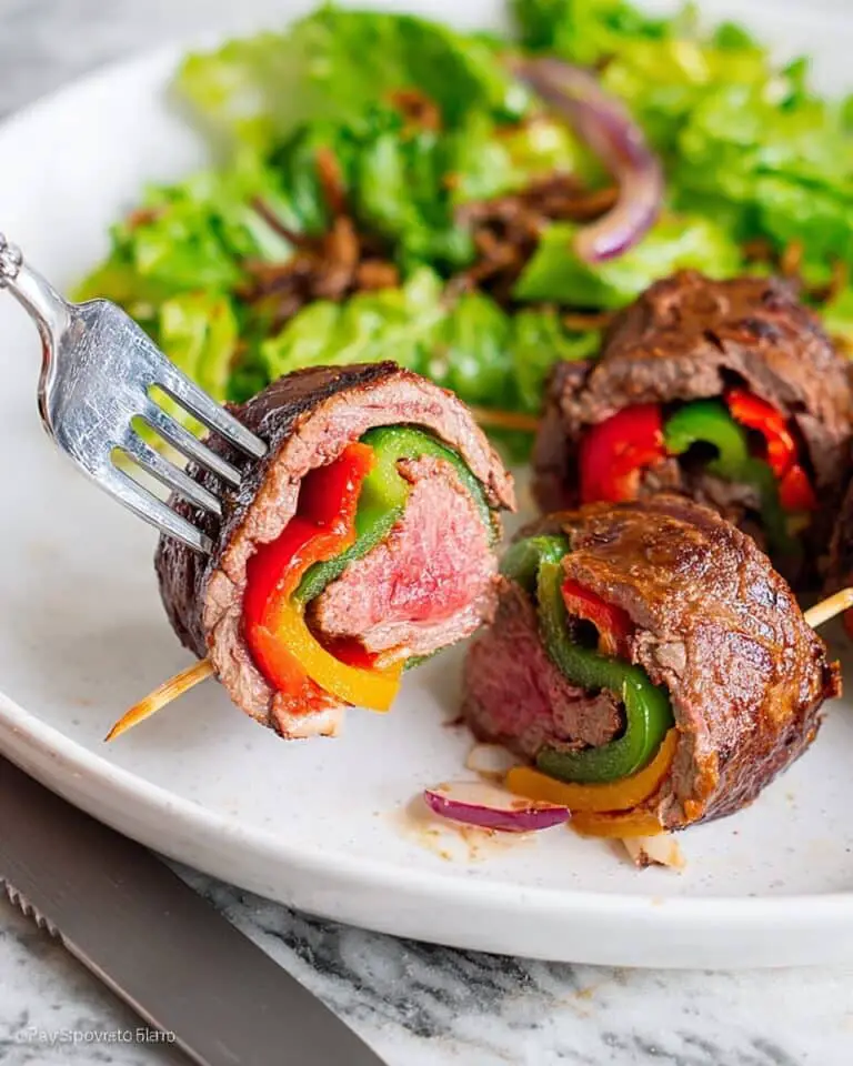 Low Carb Steak Fajita Roll Ups Recipe