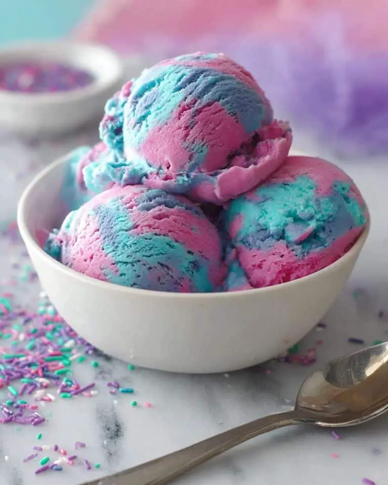 No-Churn Cotton Candy Ice Cream Recipe