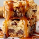 Chocolate Chip Caramel Butter Bars Recipe