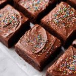 One Layer Chocolate Cake with Chocolate Buttercream Frosting Recipe