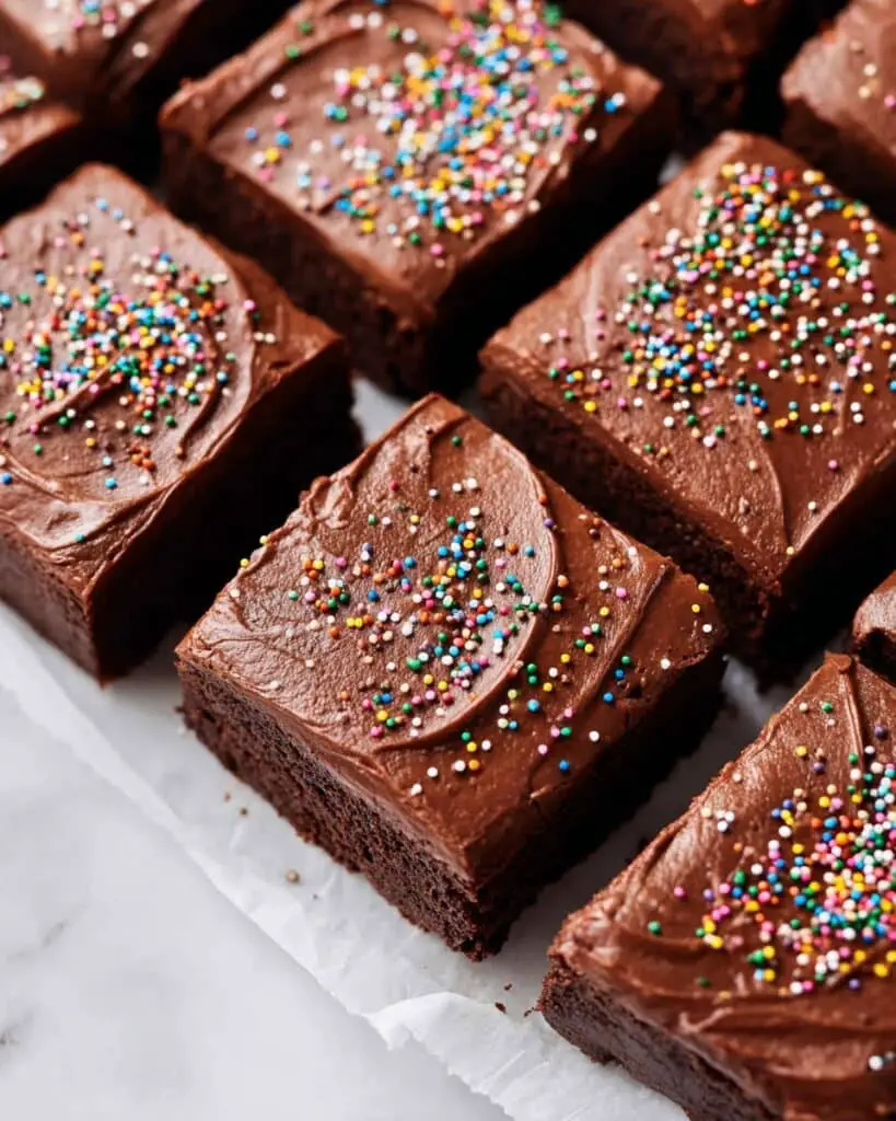 One Layer Chocolate Cake with Chocolate Buttercream Frosting Recipe